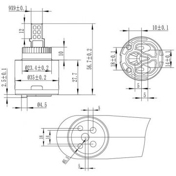 Картридж для смесителя Savol S-FX01