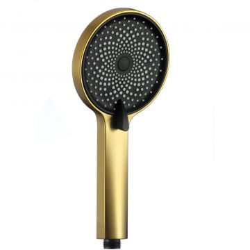 Лейка для ручного душа 1/2″ (3 режим) Savol (Савол) S-YSP08C, матовое золото