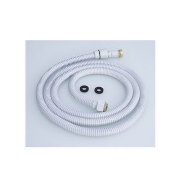 Шланг для биде Vieir (Виеир) 100 см металлическая оплетка VR60100-F белый