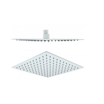 Лейка тропическая для душа Vieir (Виеир) 20х20 квадрат VR2102-20F белый