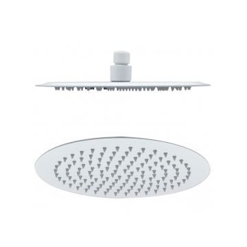 Лейка тропическая для душа Vieir (Виеир) 20х20 круглый VR2103-20F белый