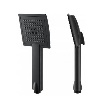 Лейка для душа Vieir (Виеир) (3 режима) квадрат VR3083-C черный