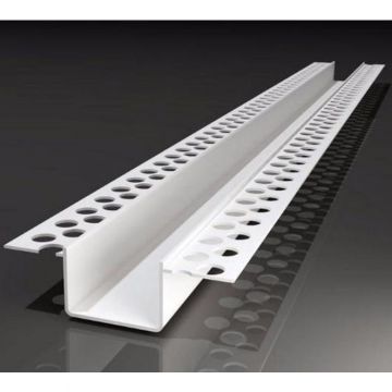 Профиль рустовочный ПВХ 20х50 мм 2500 мм