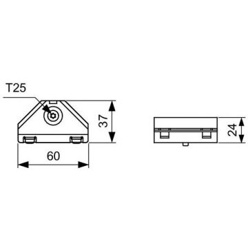 Соединение ТЕСЕ (Тесе) угловое (9010002)