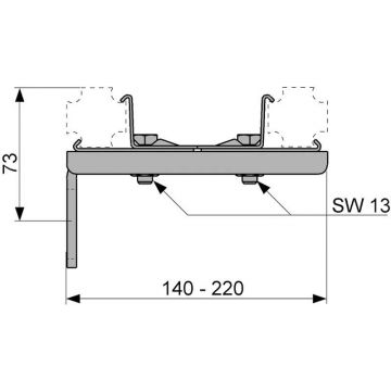 Крепление Uranum (Уранум) двойное URANUM-P NEW (2109030011)