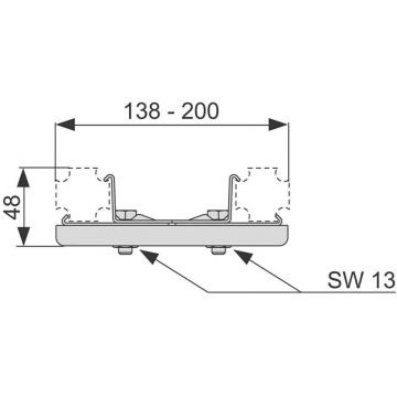 Универсальное крепление Uranum (Уранум) URANUM-P NEW (2109018002)