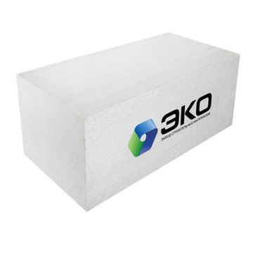 Блок ЭКО газобетонный D500 600х250х50 мм