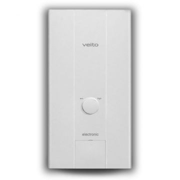 Проточный водонагреватель Veito (Веито) Blue Е 27 (27 кВт / 380В / 3 фазный, электронное управление) (V1227)