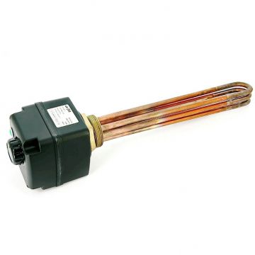 ТЭН Uni-Fitt (Ун-Фтт) для бойлера STINOX F резьбовой Н 1 1/2″, со встроенным термостатом, медный, длина 270 мм, 3 кВт 801C6320
