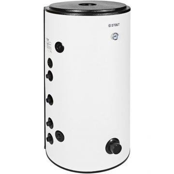Бойлер настенный Stout (Стаут) OptiBase косвенного нагрева, левое подключение 200 л. (SWH-2210-L00200)