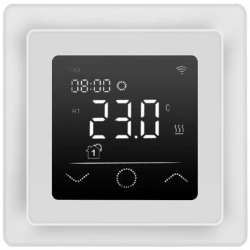 Терморегулятор электронный PROFI Therm (Профи Терм) PT ES39W Atlas програмируемый White