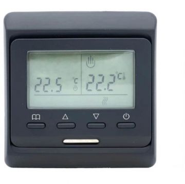Терморегулятор электронный PROFI Therm (Профи Терм) PT E51.716 WIFI програмируемый Black