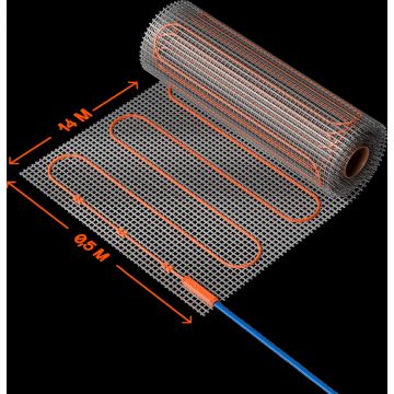 Нагревательный мат Voltum (Вольтум) VLT01-150-7.0, площадь обогрева 7 м2, 1.05 кВт (Kvt) VLT01-150-7.0