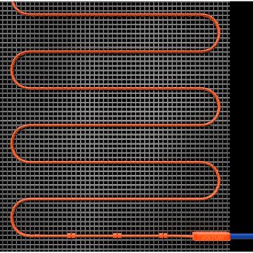 Нагревательный мат Voltum (Вольтум) VLT01-150-9.0, площадь обогрева 9 м2, 1.35 кВт (Kvt) VLT01-150-9.0