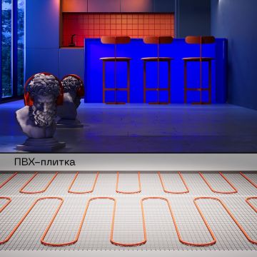 Нагревательный мат Voltum (Вольтум) VLT01-200-0.5, площадь обогрева 0,5 м2, 0.1 кВт (Kvt) VLT01-200-0.5