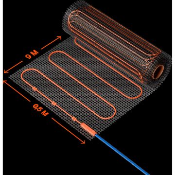 Нагревательный мат Voltum (Вольтум) VLT01-200-4.5, площадь обогрева 4,5 м2, 0.9 кВт (Kvt) VLT01-200-4.5