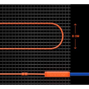 Нагревательный мат Voltum (Вольтум) VLT01-200-7.0, площадь обогрева 7 м2, 1.4 кВт (Kvt) VLT01-200-7.0