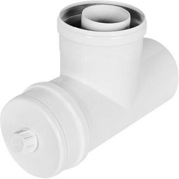 Конденсатоотводчик коаксиальный Rommer (Роммер) Т-образный D 60/100 (RCA-6010-000103)