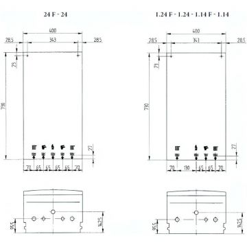 Котел газовый Baxi (Бакси) Eco four 24 F настенный, двухконтурный, 73х40х29.9 см 25.8 кВт (ECO FOUR 24 F)