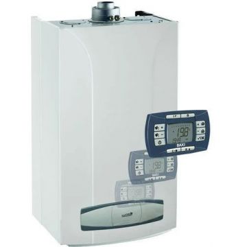 Котел газовый Baxi (Бакси) Luna-3 comfort 240 Fi настенный, двухконтурный, 76.3х45х34.5 см 33 кВт (Luna3 comfort 240 FI)