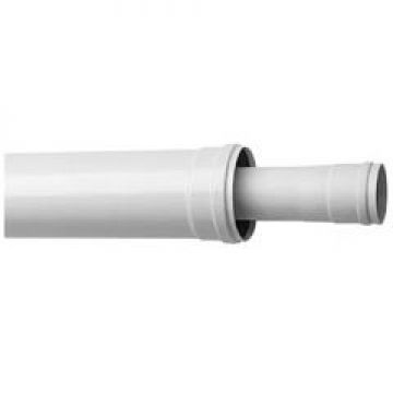 Коаксиальное удлинение Baxi (Бакси) полипропиленовое, диам. 60/100 мм, длина 1000 мм (KMT71405951)