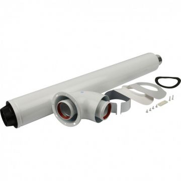 Комплект коаксиальный Stout (Стаут) для прохода через стену (совместим Bosch) 60/100, 850 мм (SCA-6010-240850)