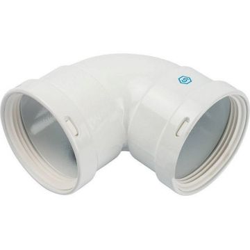 Элемент дымохода Stout (Стаут) отвод 90° м/м DN80 (SCA-0080-020090)