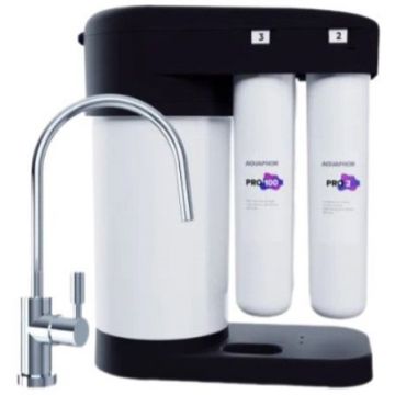 Фильтр под мойкой встраиваемый Аквафор (Aquaphor) DWM-102S PRO Морион, 1/2″ белый