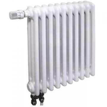 Радиатор секционный Arbonia (Арбония) 3030/34 нижнее подключение (с вентилем) № 69 1/2″ RAL 9016 Белый