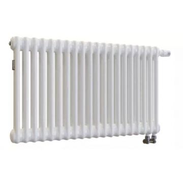 Радиатор секционный Arbonia (Арбония) 3057/12 нижнее подключение (с вентилем) № 69 твв 1/2″ RAL 9016 Белый