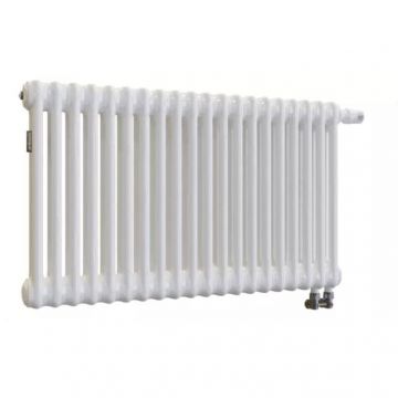 Радиатор секционный Arbonia (Арбония) 2057/18 нижнее подключение (с вентилем) № 69 1/2″ RAL 9016 Белый