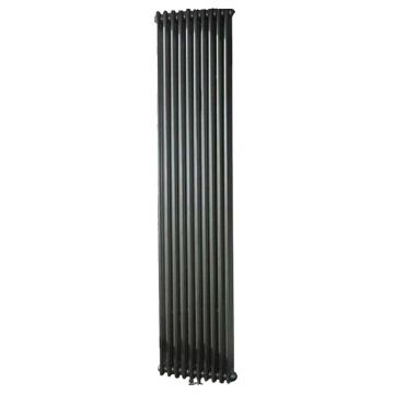 Радиатор секционный Arbonia 2180/8 центральное подключение без накладок 3/4 RAL 7016 Anthrazit Metallic