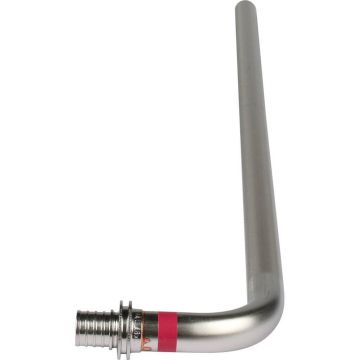 Трубка Rehau (Рехау) для подключения к отопительному прибору Г-образная 16/500 (12409311001) (11096651001)