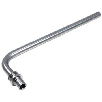 Трубка Rehau (Рехау) для подключения к отопительному прибору Г-образная 16/500 (11096651002)