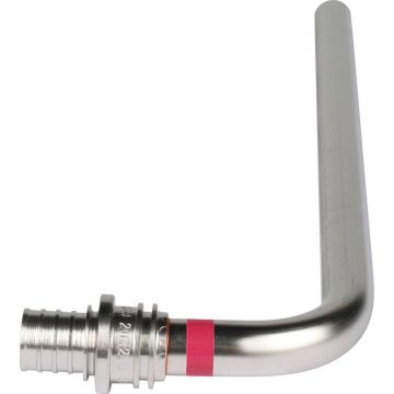 Трубка Rehau (Рехау) для подключения к отопительному прибору Г-образная 20/250 (11096681001,12662621001) (11096681002)