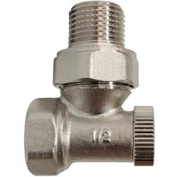 Клапан радиаторный Arrowhead (Арровхэд) Element запорный угловой Ду20 (215133)