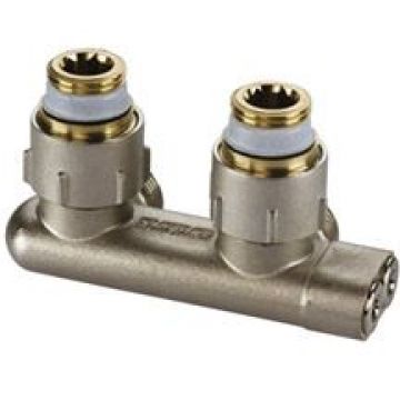 Узел нижнего подключения Simplex (Симплекс) перекрестный E1/50 угловой 1/2x3/4″ (F10077)