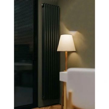 Радиатор стальной трубчатый Rifar (Рифар) Tubog 2180, 6 секций, нижнее центральное подключение, цвет Антрацит, 180х6.6х27.6 см (TUB 2180-06-D3-AN)