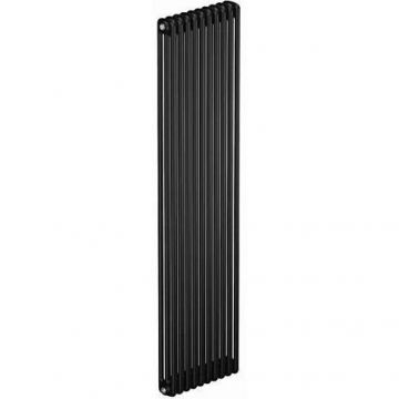 Радиатор стальной трубчатый Rifar (Рифар) Tubog 3180, 8 секций, нижнее центральное подключение, цвет Антрацит, 180х10.7х36.8 см (TUB 3180-08-D3-AN)