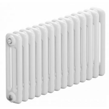 Радиатор стальной трехтрубчатый Rifar (Рифар) Tubog TUB 3037 14 секций DV1 подключение нижнее Белый (TUB 3037-14-DV1)