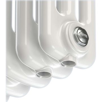 Радиатор стальной трехтрубчатый Rifar (Рифар) Tubog TUB 3037 16 секций DV1 подключение нижнее Белый (TUB 3037-16-DV1)