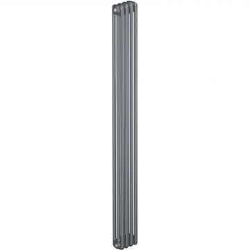 Радиатор стальной трубчатый Rifar (Рифар) Tubog 3180 4 секции 184x1800x107 мм боковое подключение 3/4″ Титан матовый