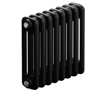 Радиатор стальной трубчатый Rifar (Рифар) Tubog 3037 24 секции 1104x365x107 мм боковое подключение 3/4″ Антрацит матовый