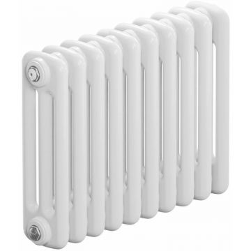 Радиатор стальной трубчатый Rifar (Рифар) Tubog 3037 10 секций 460x365x107 мм боковое подключение 3/4″ RAL 9016 Белый