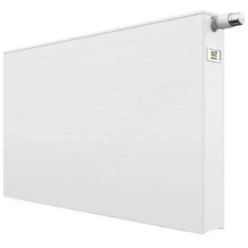 Радиатор панельный Kermi (Керми) Therm-x2 Line-V гладкий PLV тип 12 505x905x66 мм нижнее подключение (с вентилем) RAL 9016 Белый