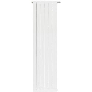 Радиатор алюминиевый Stout (Стаут) Oscar 2000 6 секций боковое подключение белый RAL 9010 (SRA-0110-200006)