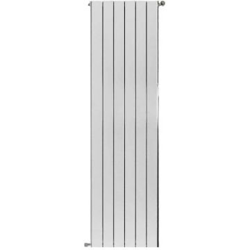 Радиатор алюминиевый Stout (Стаут) Sebino 1800 6 секций универсальное подключение белый RAL 9010 (SRA-1120-180006)