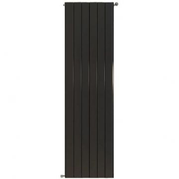 Радиатор алюминиевый Stout (Стаут) Sebino 1800 6 секций универсальное подключение черный 2748 cod.07 (SRA-1120-18000706)