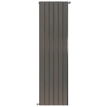 Радиатор алюминиевый Stout (Стаут) Sebino 1800 6 секций универсальное подключение серый 2676 cod.08 (SRA-1120-18000806)