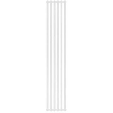 Радиатор алюминиевый Stout (Стаут) Tonale 1800 6 секций универсальное подключение белый RAL 9010 (SRA-2120-180006)